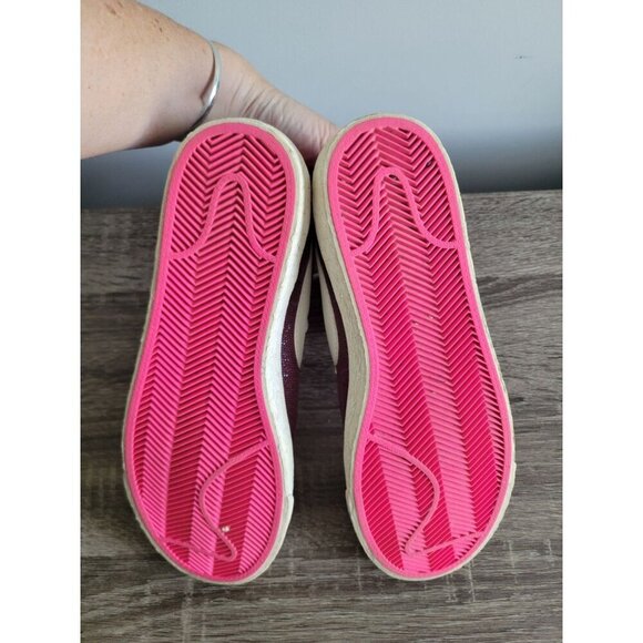 NIKE BLAZER MID TRAINERS SIZE 7.5 Y LEATHER HIGH TOP GYM 518171-611 - Picture 6 of 7